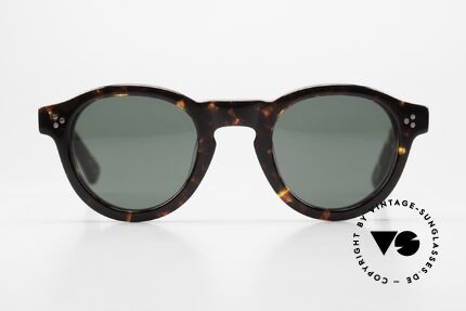 Lesca Gaston Sonnenbrille Für Herren, klassische Brillenform in einem zeitlosen Design, Passend für Herren