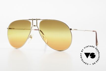 Aigner EA3 1980er Dreifach Verlauf, Etienne Aigner EA3 vintage Sonnenbrille von 1988, Passend für Herren