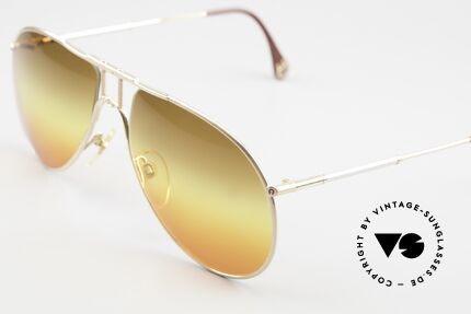 Aigner EA3 1980er Dreifach Verlauf, mondäne Gentlemen-Sonnenbrille; kostbar & selten, Passend für Herren