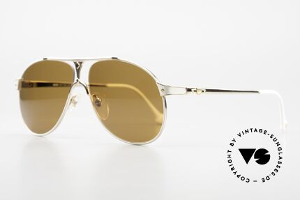 MCM München 11 XL Titanium Sonnenbrille, Luxus-Sonnenbrille von Michael Cromer, München, Passend für Herren
