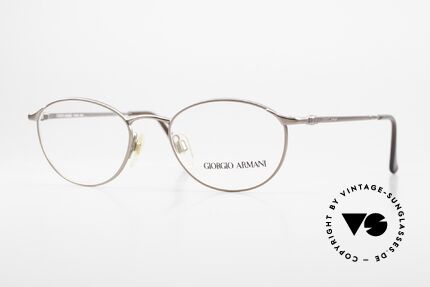 Giorgio Armani 188 Ovale Designerbrille 1990er Details