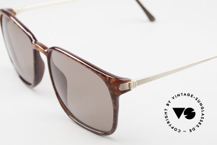 Dunhill 6117 Herren Vintage Sonnenbrille, elegante Herrenbrille in einem dezenten Schildpatt, Passend für Herren