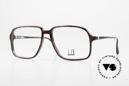 Dunhill 6110 Large Optyl Herrenbrille, sehr markante vintage Dunhill Herrenbrille von 1989, Passend für Herren