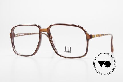 Dunhill 6110 Large Optyl Herrenbrille 80s, sehr markante vintage Dunhill Herrenbrille von 1989, Passend für Herren