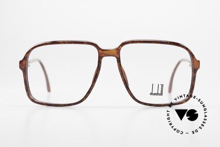 Dunhill 6110 Large Optyl Herrenbrille 80s, enorm hochwertig, da einzigartiger OPTYL-Rahmen, Passend für Herren