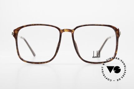 Dunhill 6117 Herren Vintagebrille 90er, OPTYL-Front (Gr. 55/15) mit vergoldeten Bügeln, Passend für Herren