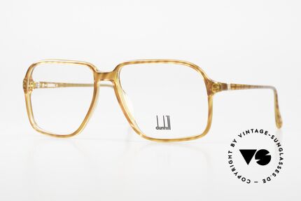 Dunhill 6110 X-Large Optyl Herrenbrille, sehr markante vintage Dunhill Herrenbrille von 1989, Passend für Herren