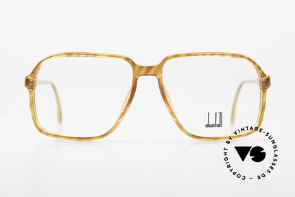 Dunhill 6110 X-Large Optyl Herrenbrille, enorm hochwertig, da einzigartiger OPTYL-Rahmen, Passend für Herren