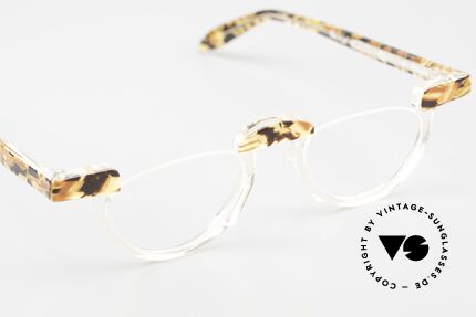 Theo Belgium Elolith Verrückte Lesebrille Unisex, KEINE RETRObrille, sondern ein 30 Jahre altes Unikat, Passend für Herren und Damen