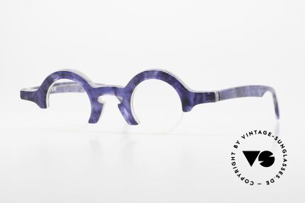 Proksch's A2 90er Brille Halb Rahmenlos Details