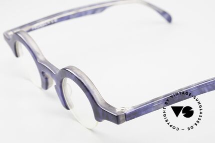 Proksch's A2 90er Brille Halb Rahmenlos, ungetragen (wie alle unsere vintage Fassungen), Passend für Herren und Damen