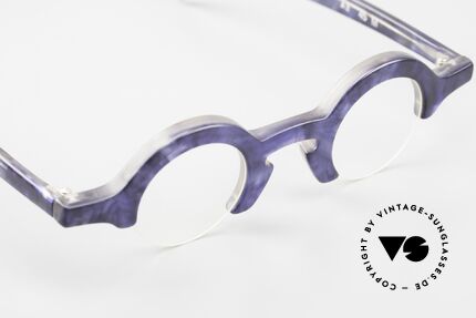 Proksch's A2 90er Brille Halb Rahmenlos, KEIN aktuelles Retro Design, sondern echt 90er, Passend für Herren und Damen