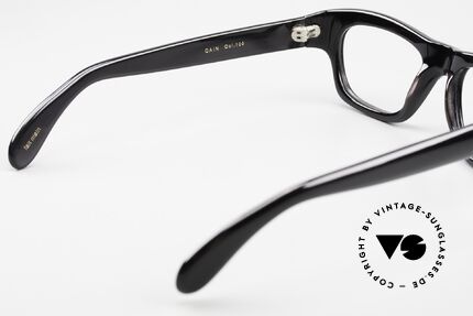 Lesca Cain Charakterbrille Medium Size, ungetragen (wie alle unsere LESCA Azetat Brillen), Passend für Herren