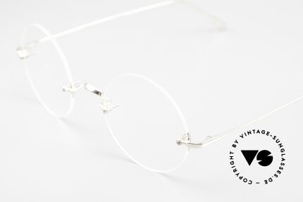 Gernot Lindner GL-401 Randlose Brille Steve Jobs, 2005 verkaufte er Lunor und begann etwas Neues, Passend für Herren und Damen
