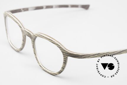 W-Eye 603 Echte Naturbrille Von 2015, ein Unikat - dank der verwendeten Naturmaterialien, Passend für Herren und Damen