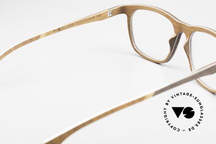 W-Eye Alpha15 Herren Holzbrille aus Italien, Größe: large, Passend für Herren