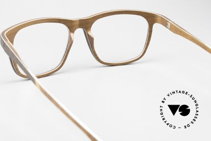 W-Eye Alpha15 Herren Holzbrille aus Italien, Größe: large, Passend für Herren