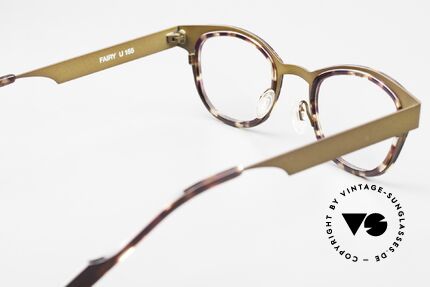 Anne Et Valentin Fairy Designerbrille Für Damen, ungetragenes Einzelstück von 2014; made in France, Passend für Damen