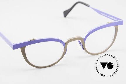 Anne Et Valentin Garnier Crazy Brille Kunstbrille, aus Energie, Licht, Material, Linie, Kontrast & Farbe, Passend für Damen