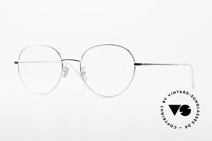 Gernot Lindner GL-303 925er Silber Brille Panto Details