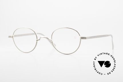 Gernot Lindner GL-I31 925er Silberbrille Zeitlos Details