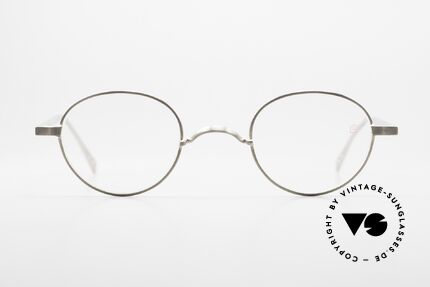 Gernot Lindner GL-I31 925er Silberbrille Zeitlos, seit 2005 kreiert der Lunor-Gründer Silberbrillen, Passend für Herren und Damen