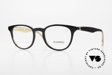 Chanel 3364 Designer Brille Schwarz Details
