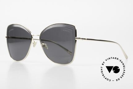 Chanel 4253 Sehr Weibliche Brillenform, entspiegelte Sonnengläser (mit 100% UV Protection), Passend für Damen