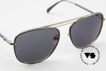 Chanel 4230 Luxus Sonnenbrille Leder, ungetragenes Designerstück mit original Chanel Etui, Passend für Herren und Damen