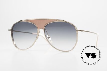 Christian Roth Funker Rosé Gold Titanium Brille, Christian Roth Sonnenbrille CRS-00128 RGD, 60-13, Passend für Herren und Damen