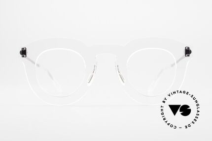 Christian Roth Matos Durchsichtige Brille Unisex, kristallklare Brillenfassung für Damen und Herren, Passend für Herren und Damen