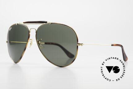 Ray Ban Outdoorsman II B&L G15 Mineral Gläser, produziert in den 70ern & 80ern v. Bausch&Lomb, Passend für Herren