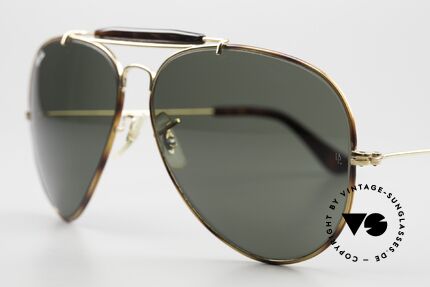 Ray Ban Outdoorsman II B&L G15 Mineral Gläser, legendäre G15 Mineralgläser; 100% UV Protection, Passend für Herren