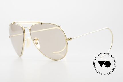 Ray Ban Outdoorsman Sport Changeable Automatik Gläser, ein Original von Bausch & Lomb, made in U.S.A., Passend für Herren und Damen