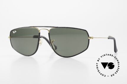 Ray Ban Fashion Metal 3 Limited Leder Edition 80er, vintage Modell aus der Fashion Metal Collection, Passend für Herren und Damen