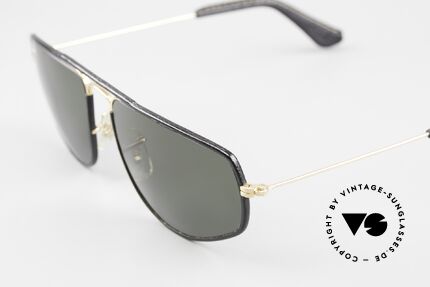 Ray Ban Fashion Metal 3 Limited Leder Edition 80er, 2. hand im neuwertigen Zustand + neues RB Etui, Passend für Herren und Damen
