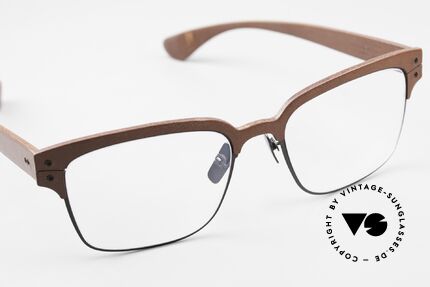Lucas de Stael Minotaure M22 Herrenbrille Lederüberzug, ungetragenes Exemplar von 2015 mit orig. Verpackung, Passend für Herren
