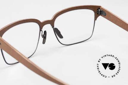 Lucas de Stael Minotaure M22 Herrenbrille Lederüberzug, Größe: medium, Passend für Herren