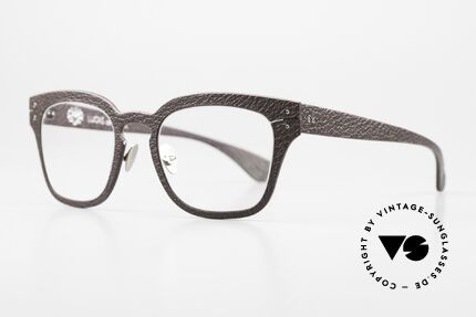 Lucas de Stael Monsieur Seguin 03 Eckige Pantobrille Leder, eckige Pantofrom, made in France (Connoisseur-Brille), Passend für Herren