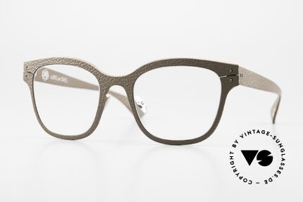 Lucas de Stael Monsieur Seguin 04 Brille Mit Echtem Ziegenleder Details