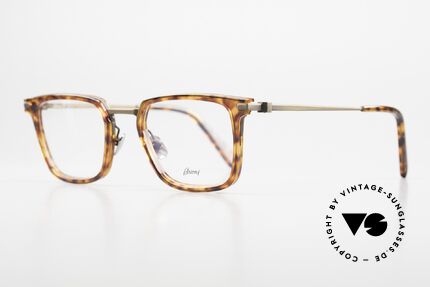 Brioni BR0010O Eckige Herrenbrille Luxus, stilvolle Rahmenform & sehr elegante Kolorierung, Passend für Herren