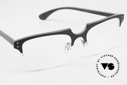 Lucas de Stael Minotaure Thin 15 Nylor-Brille Lederüberzug, ungetragen von 2018; Lieferung in einem de Staël Etui, Passend für Herren