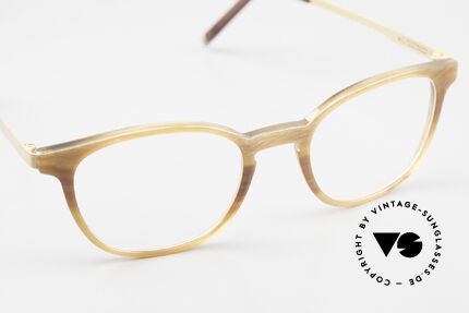 Hoffmann T8002 Luxusbrille Damen & Herren, pures Understatement, denn komplett ohne Marken-Logo, Passend für Herren und Damen