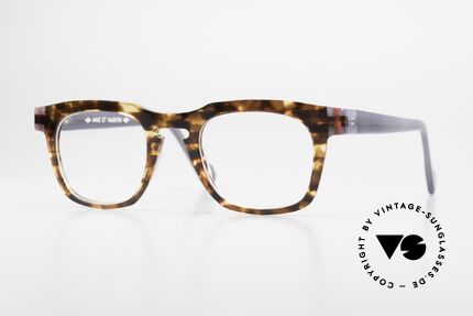 Anne Et Valentin D-Light Eckige Herrenbrille Azetat Details