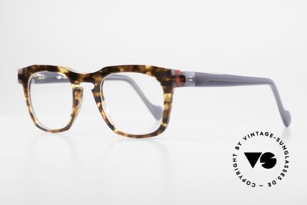 Anne Et Valentin D-Light Eckige Herrenbrille Azetat, das Ehepaar Anne (Künstlerin) & Valentin (Optiker), Passend für Herren