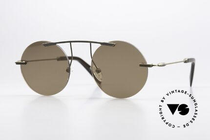 Yohji Yamamoto YY7011 Randlos Design Sonnenbrille Details