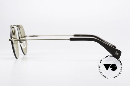 Yohji Yamamoto YY7011 Randlos Design Sonnenbrille, ungetragenes Unisex-Modell von 2017; Hingucker!, Passend für Herren und Damen