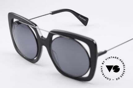 Yohji Yamamoto YY7009 Oversized Brille Avantgarde, ungetragenes Damen-Modell von 2017; Hingucker!, Passend für Damen