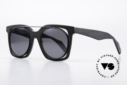 Yohji Yamamoto YY7008 Gläser Sind Matt Verspiegelt, klare, auffallende Formen; oft in übergroßen Maßen, Passend für Damen