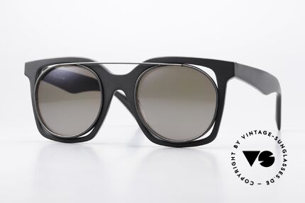 Yohji Yamamoto YY7008 Oversize Design Avantgarde, Yohji Yamamoto Sonnenbrille, YY7008, Größe 49/23, Passend für Damen